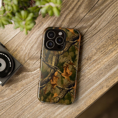 TREE CAMO HUNTING TOUGH PHONE CASE