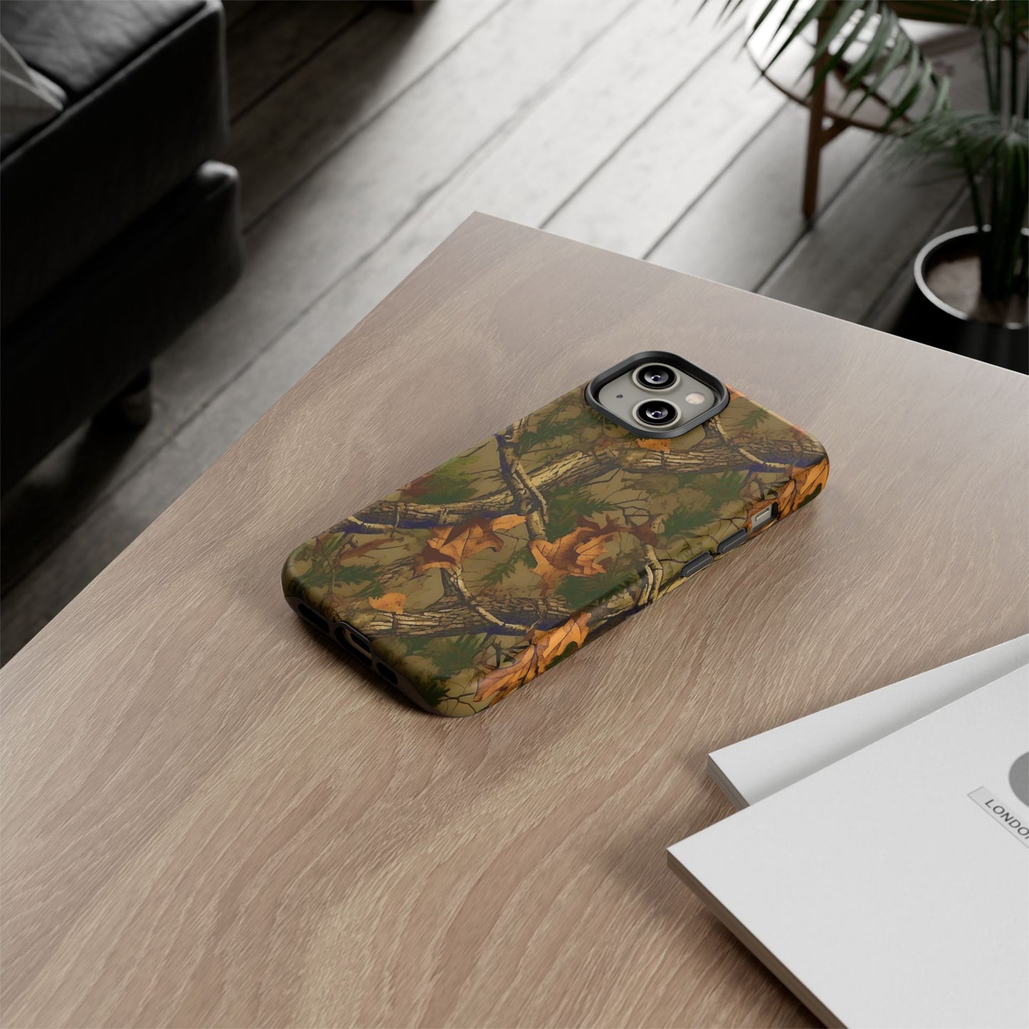 TREE CAMO HUNTING TOUGH PHONE CASE