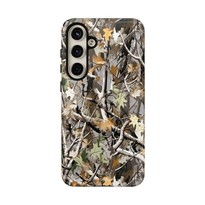 Camouflage Tree Hunting Tough Phone Case