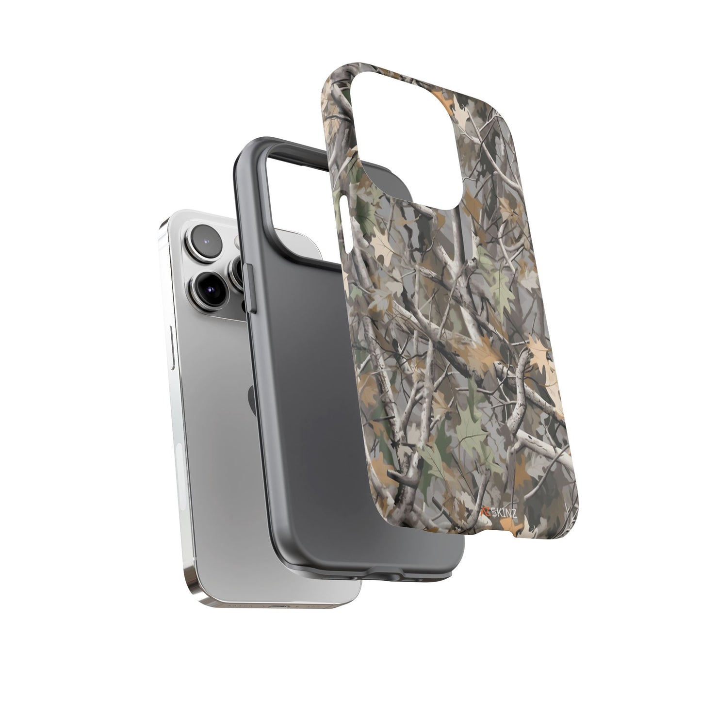 Tree Pattern Designs Tough Phone Case