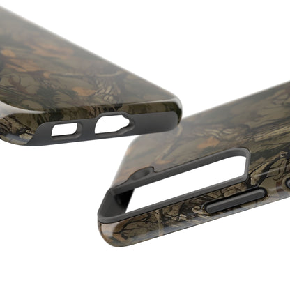 Camouflage Tree Pattern Tough Phone Case