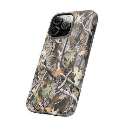 Camouflage Tree Hunting Tough Phone Case