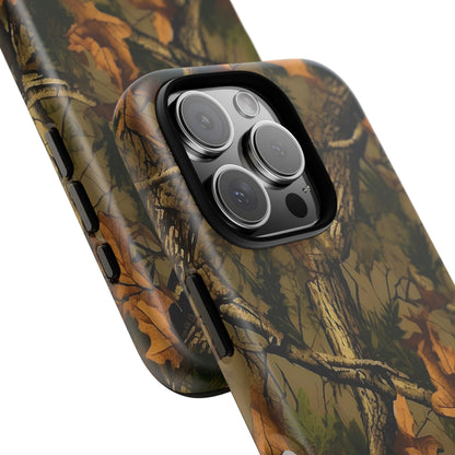 TREE CAMO HUNTING TOUGH PHONE CASE