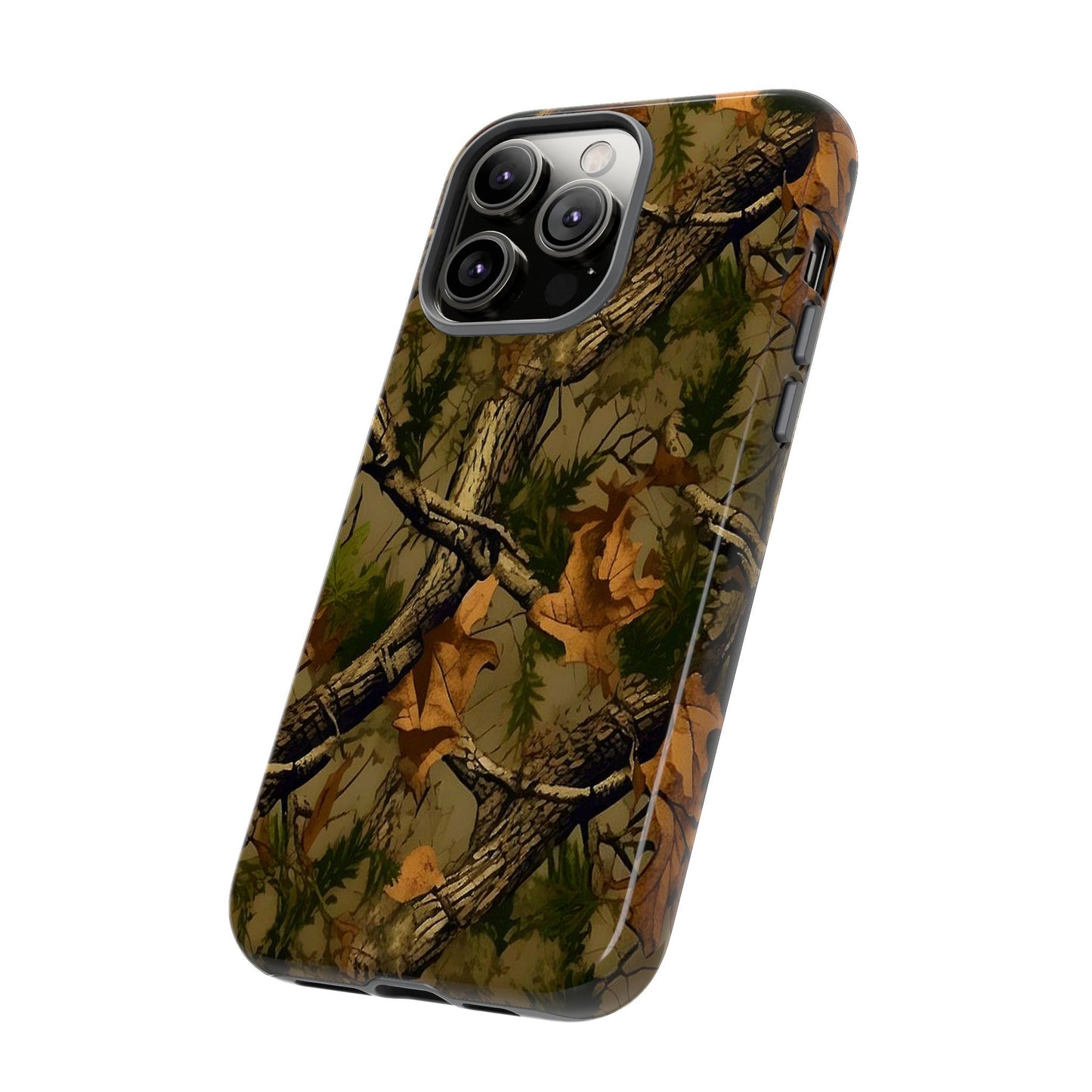 TREE CAMO HUNTING TOUGH PHONE CASE