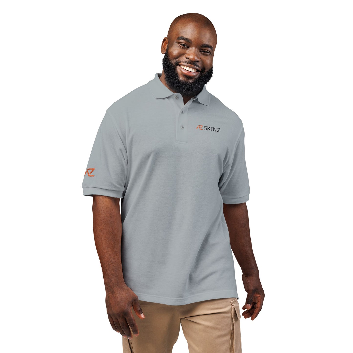 Azskinz Stylish Embroidered Unisex Polo Shirt