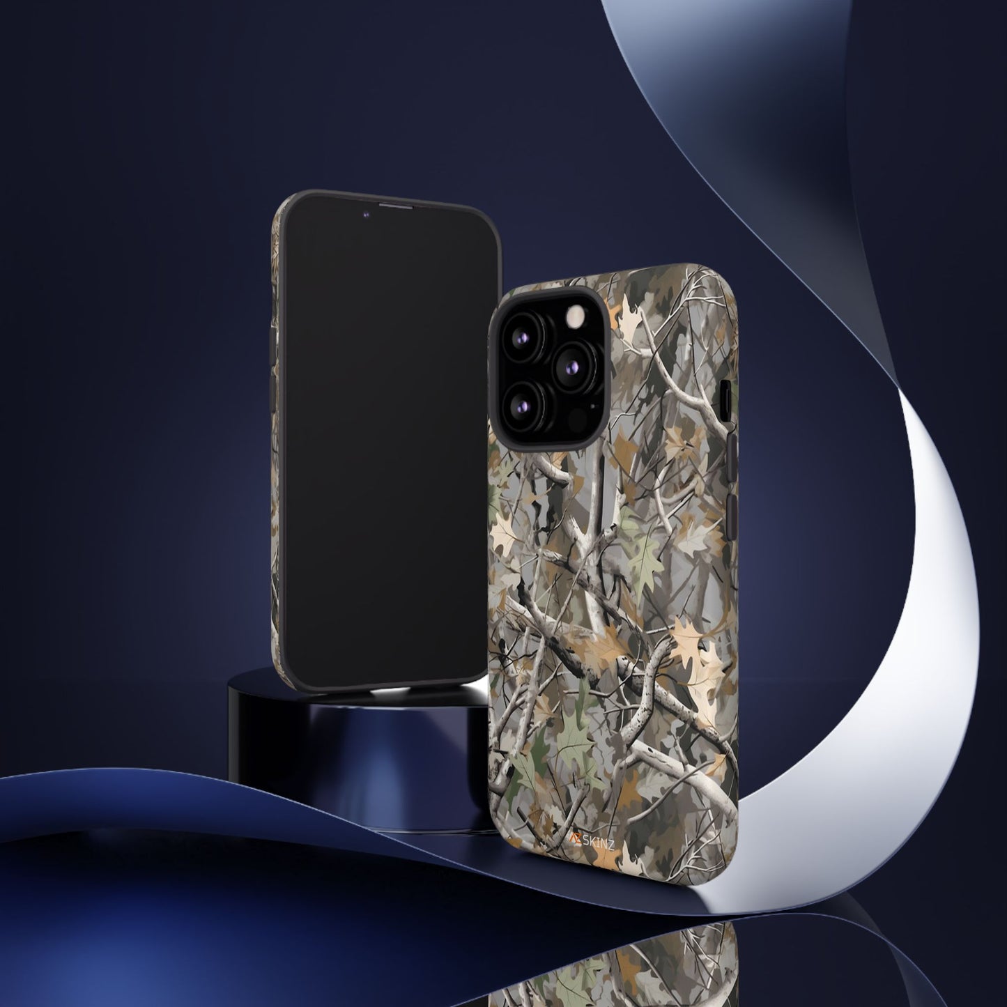 Tree Pattern Designs Tough Phone Case