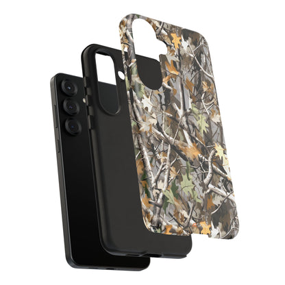 Camouflage Tree Hunting Tough Phone Case