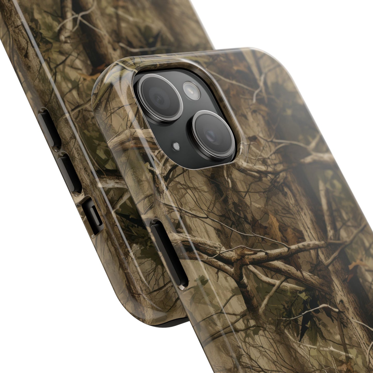 TREE CAMO TOUGH PHONE CASE