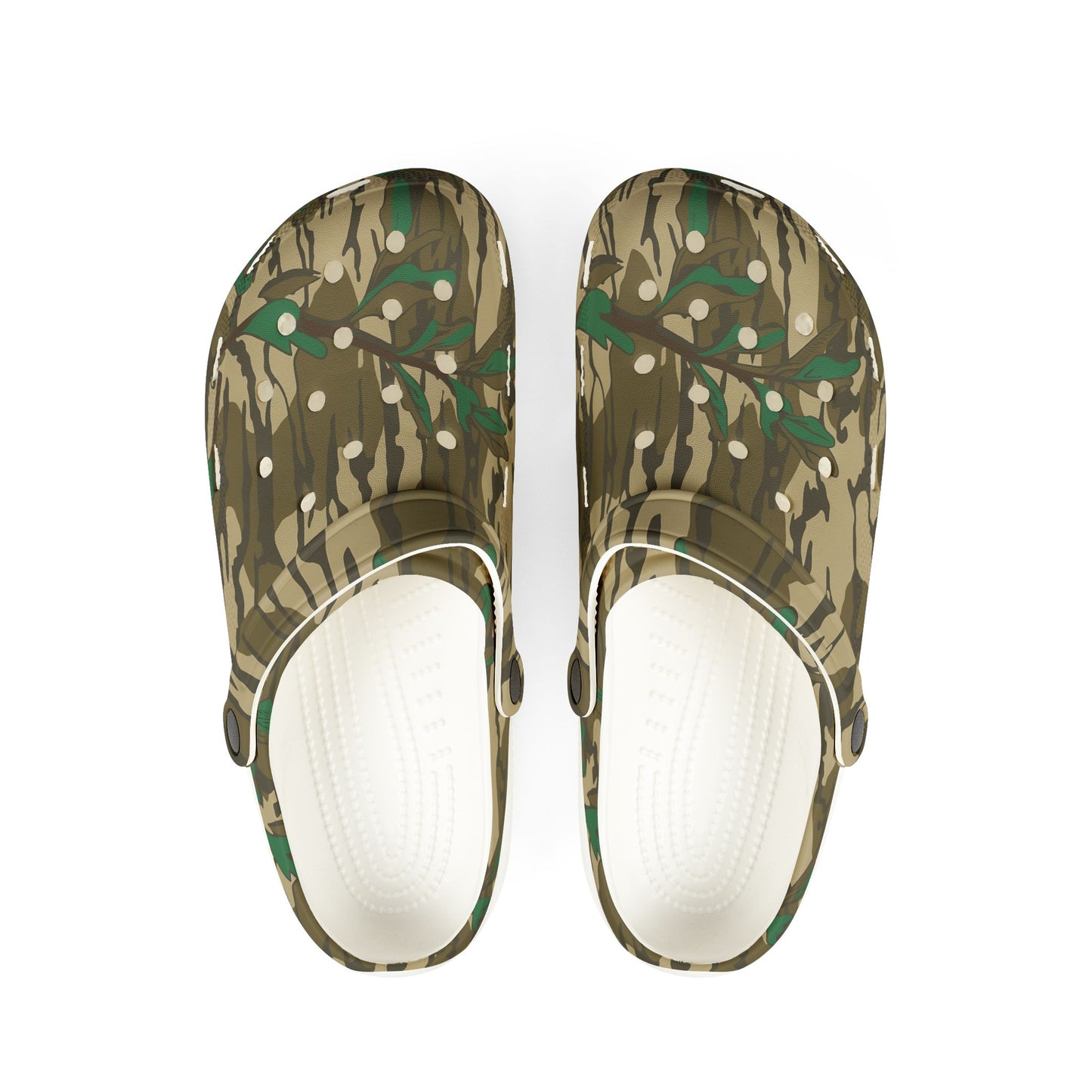 Wicked Camo Tree EVA Foam Rubber Shoes,