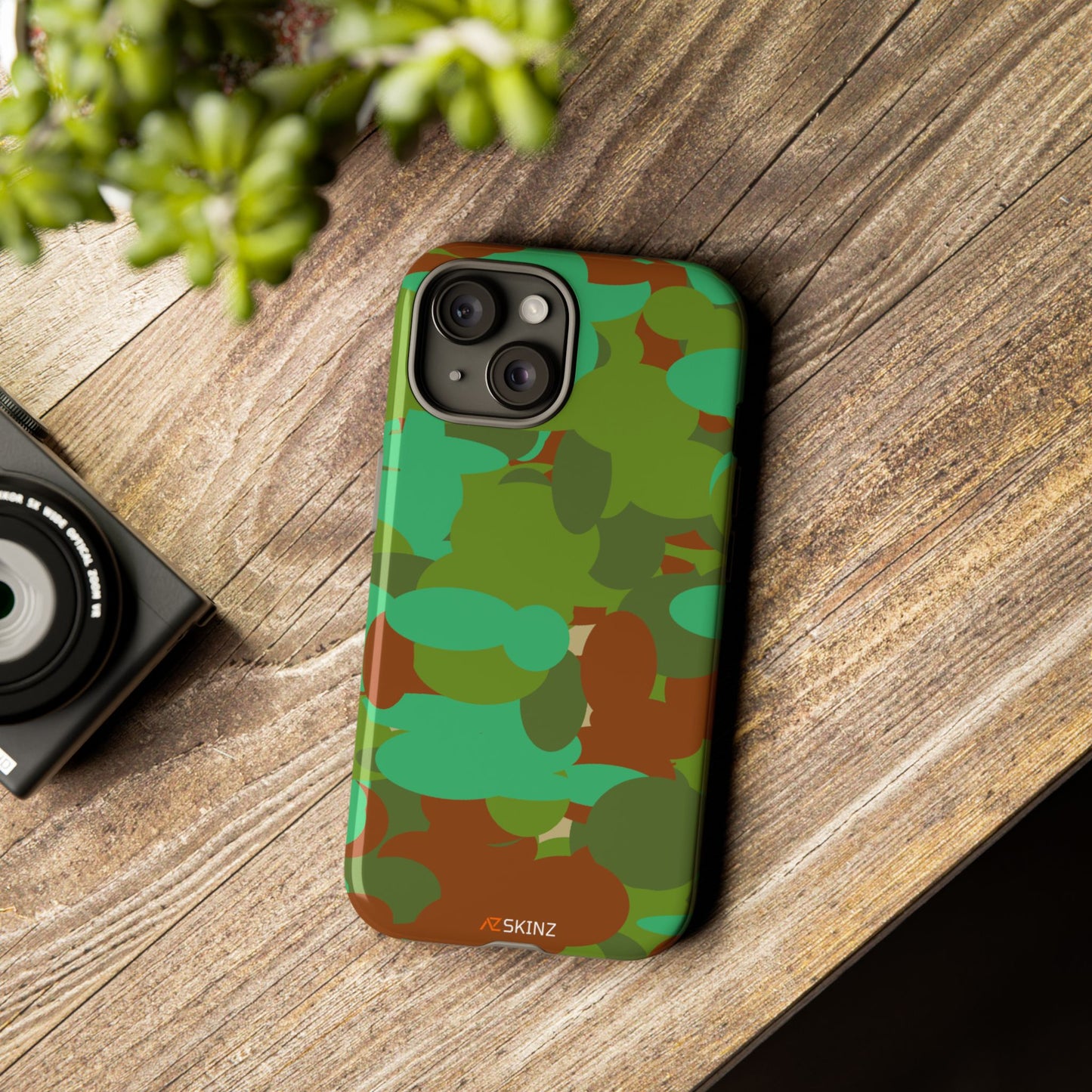 Frogskin Camo Tough Phone Case