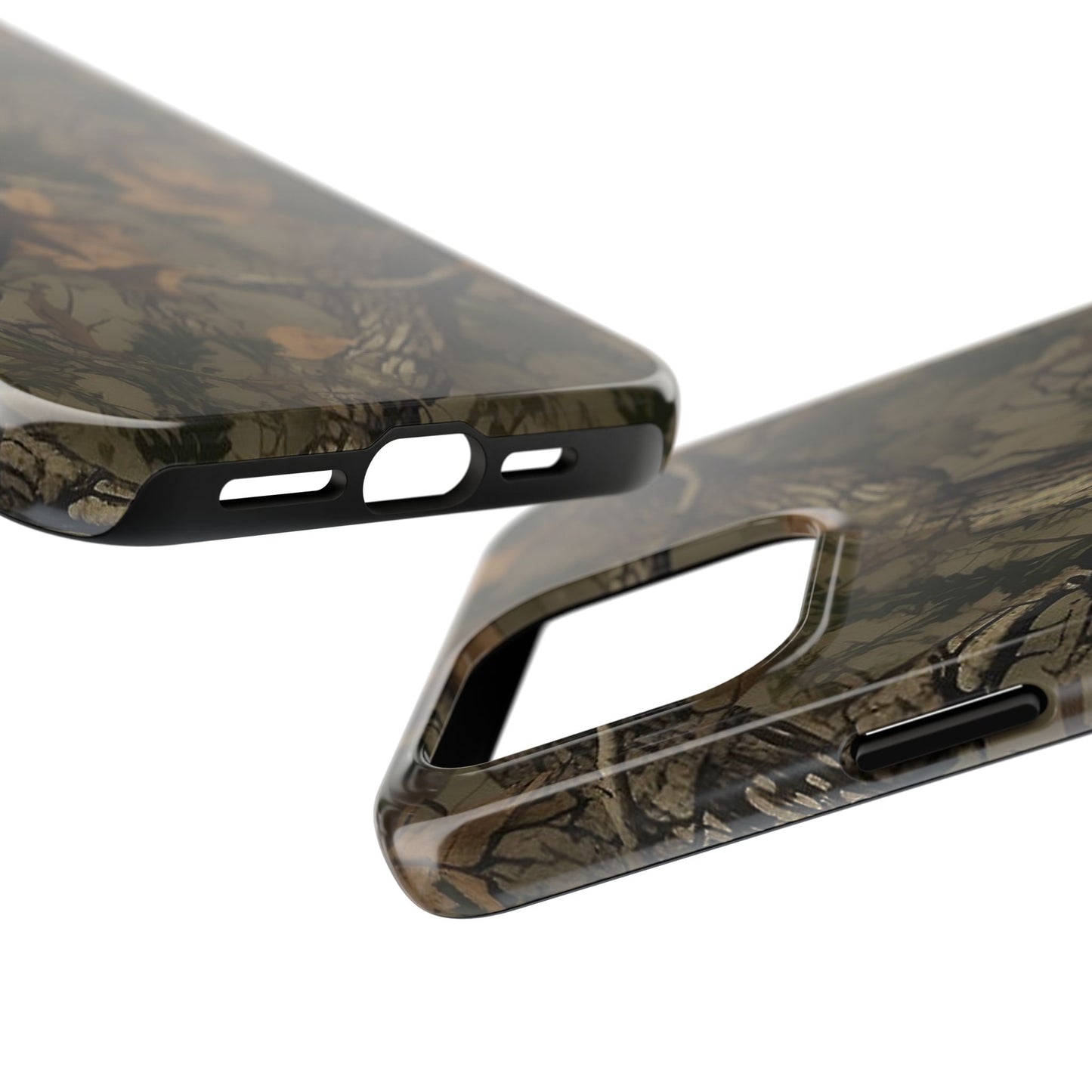 Camouflage Tree Pattern Tough Phone Case