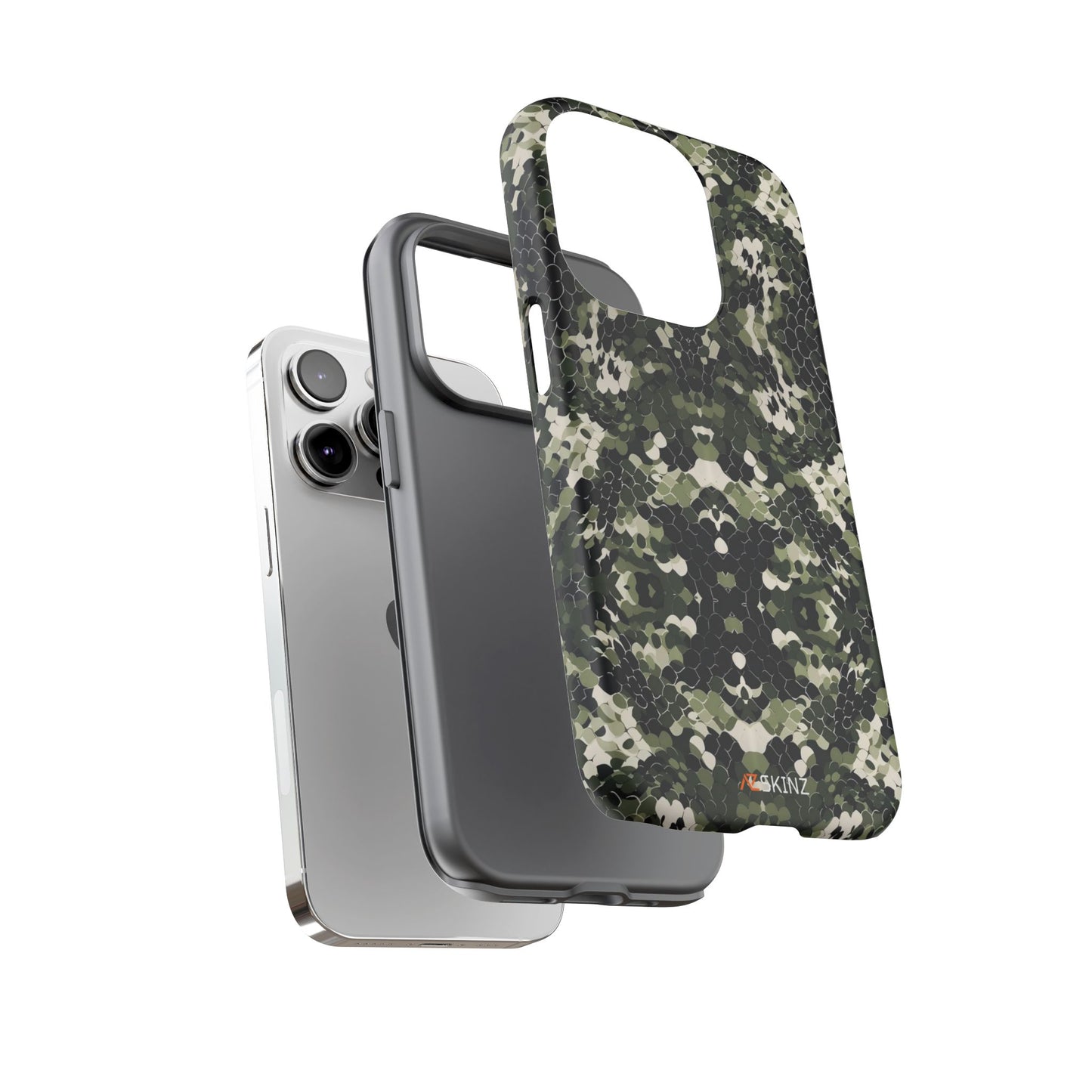 seamless camo tough phone case