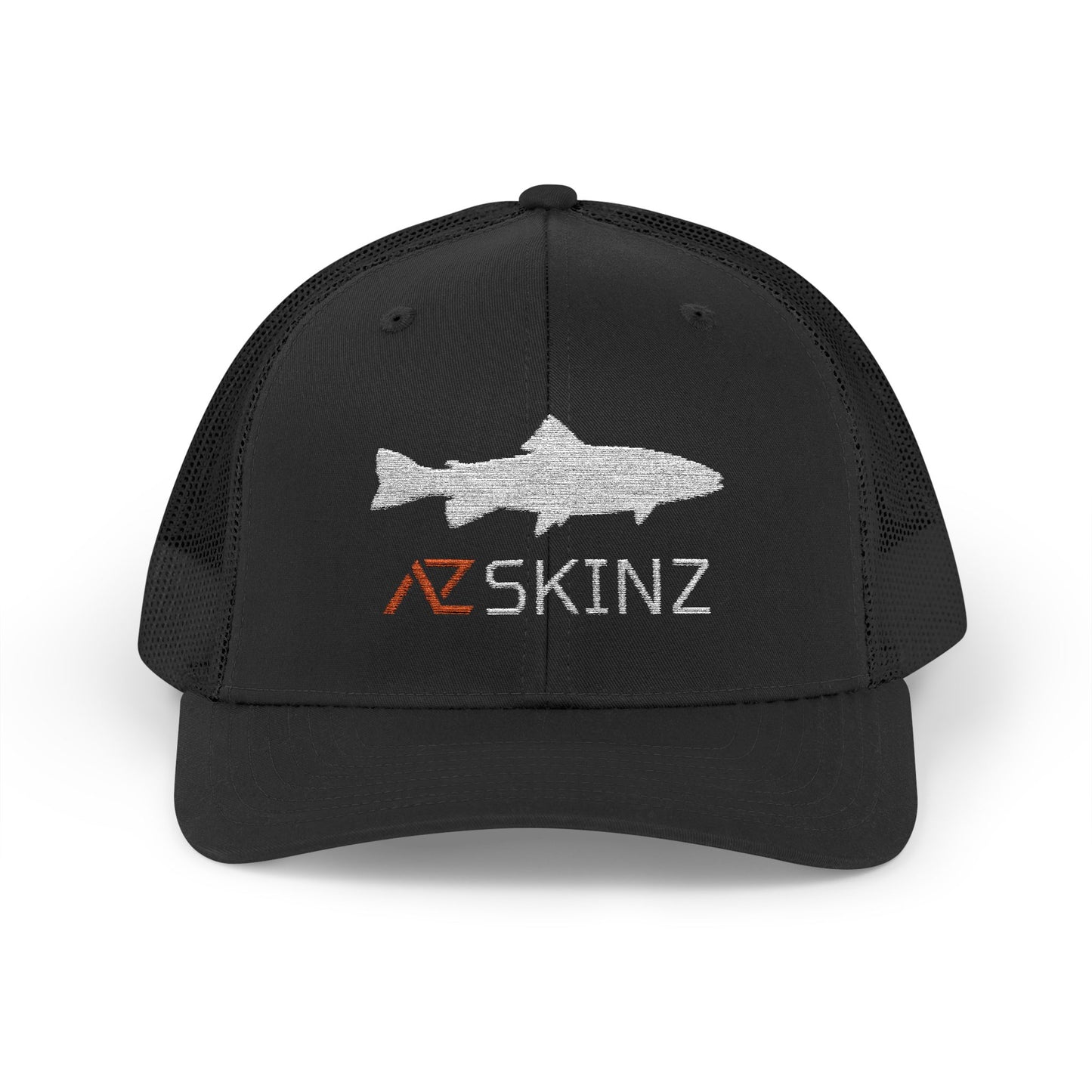 Mountain Trout Flat Brim Trucker Cap