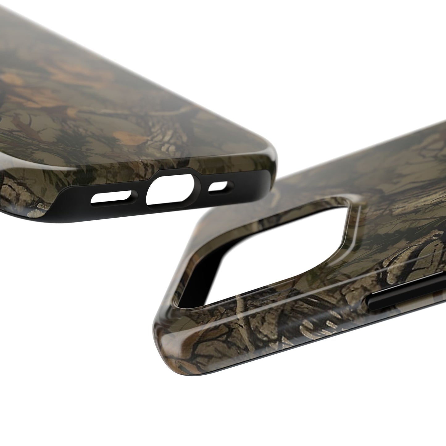 Camouflage Tree Pattern Tough Phone Case
