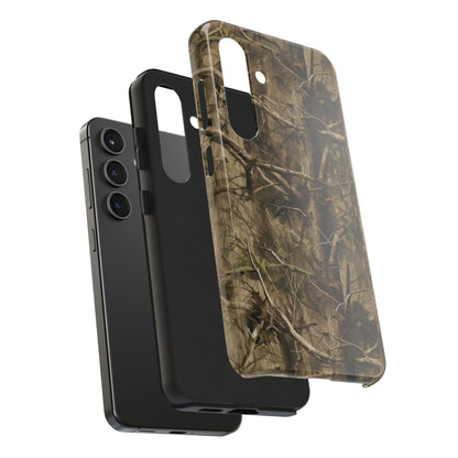 TREE CAMO TOUGH PHONE CASE
