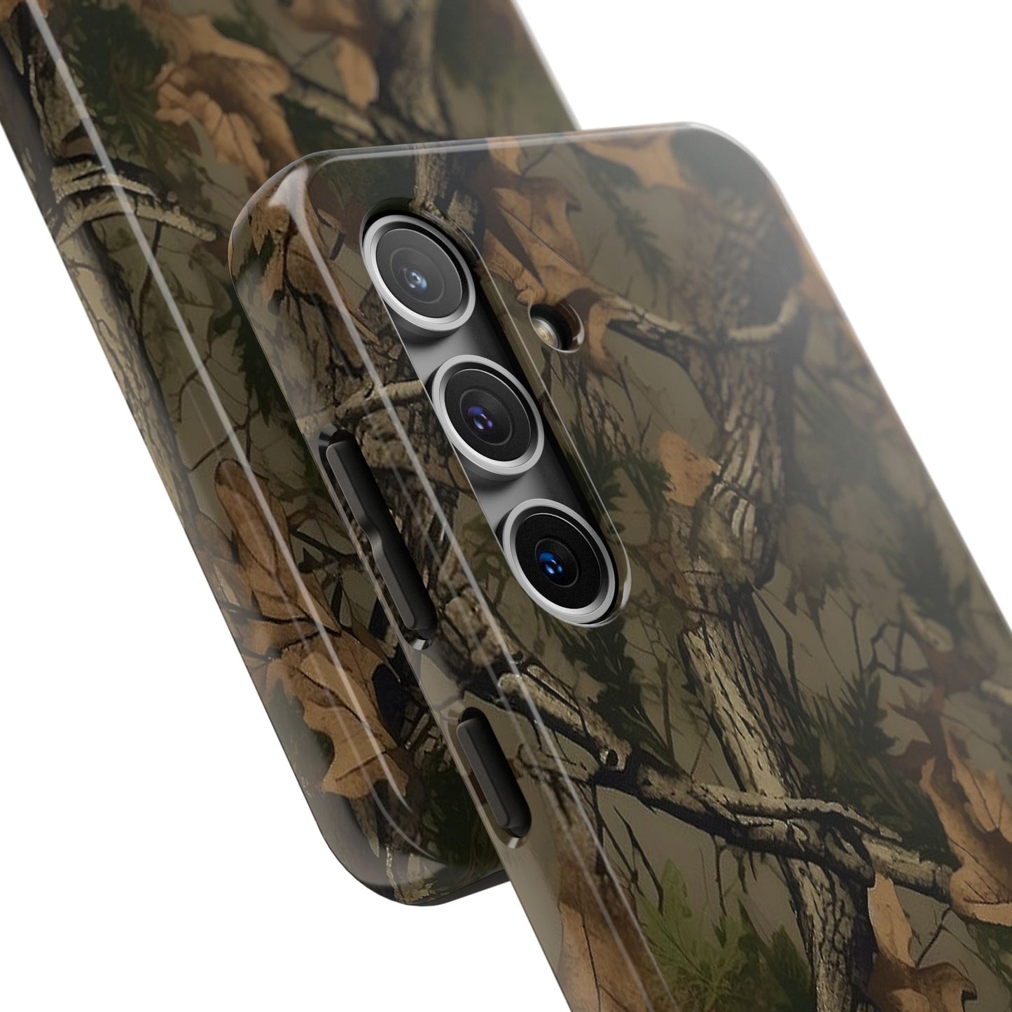 Camouflage Tree Pattern Tough Phone Case