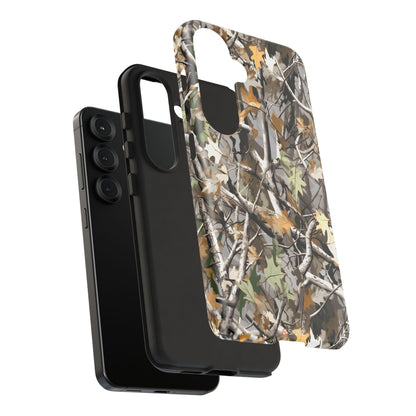 Camouflage Tree Hunting Tough Phone Case
