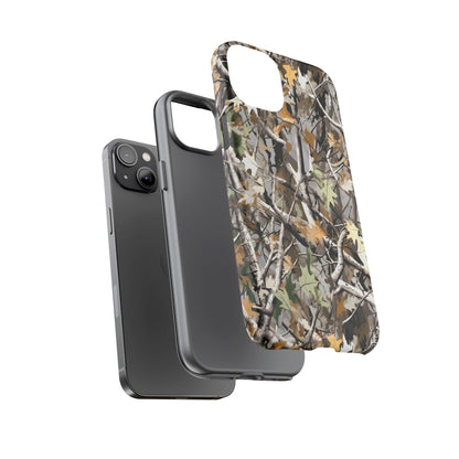 Camouflage Tree Hunting Tough Phone Case