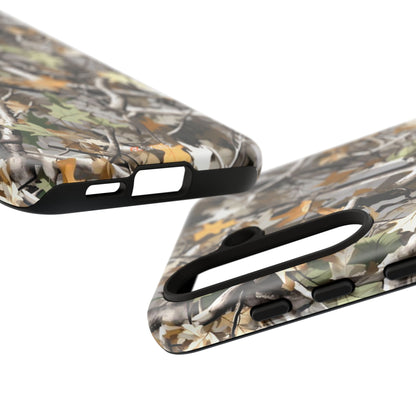 Camouflage Tree Hunting Tough Phone Case