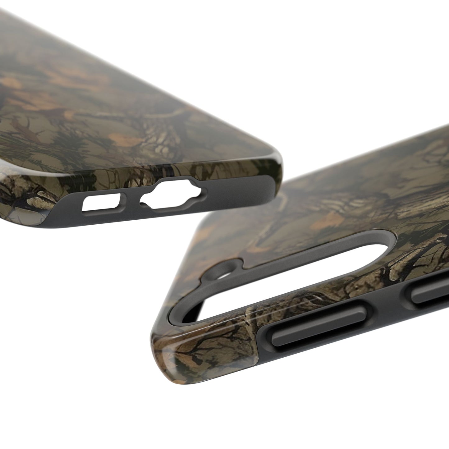 Camouflage Tree Pattern Tough Phone Case