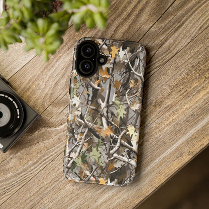 Camouflage Tree Hunting Tough Phone Case