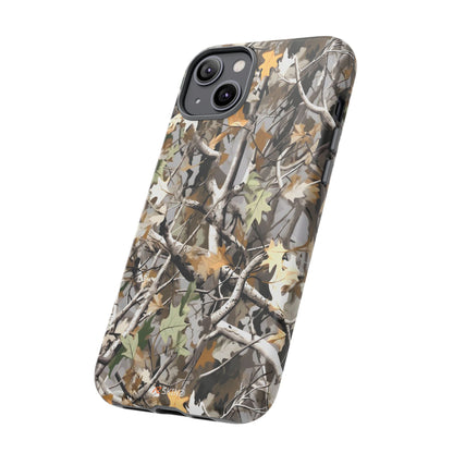 Camouflage Tree Hunting Tough Phone Case