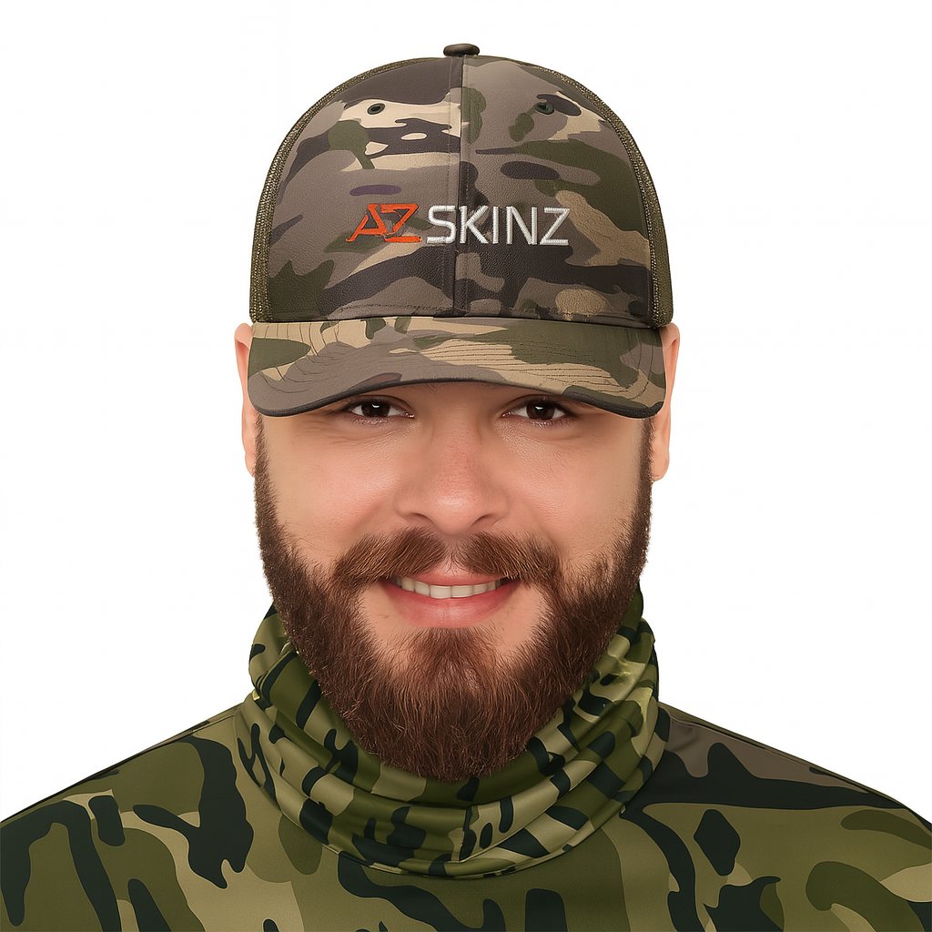 Camo Neck Gaiter Lightweight Face Mask